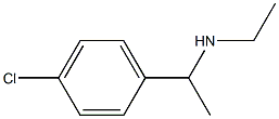 N-[1-(4-chlorophenyl)ethyl]-N-ethylamine 구조식 이미지