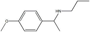 N-[1-(4-methoxyphenyl)ethyl]-N-propylamine 구조식 이미지