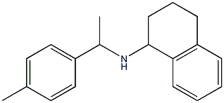 N-[1-(4-methylphenyl)ethyl]-1,2,3,4-tetrahydronaphthalen-1-amine Structure