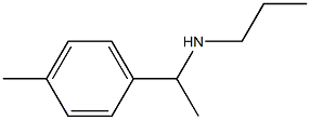 N-[1-(4-methylphenyl)ethyl]-N-propylamine 구조식 이미지