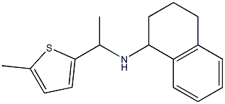 N-[1-(5-methylthiophen-2-yl)ethyl]-1,2,3,4-tetrahydronaphthalen-1-amine 구조식 이미지