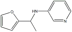 N-[1-(furan-2-yl)ethyl]pyridin-3-amine Structure