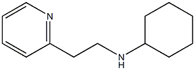 N-[2-(pyridin-2-yl)ethyl]cyclohexanamine 구조식 이미지