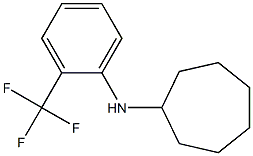 N-[2-(trifluoromethyl)phenyl]cycloheptanamine 구조식 이미지