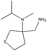 N-[3-(aminomethyl)tetrahydrothien-3-yl]-N-isopropyl-N-methylamine 구조식 이미지