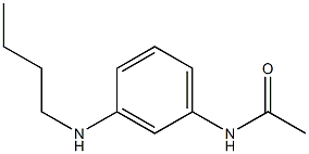 N-[3-(butylamino)phenyl]acetamide 구조식 이미지