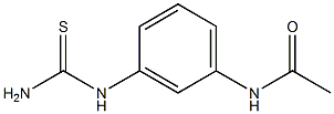 N-[3-(carbamothioylamino)phenyl]acetamide 구조식 이미지