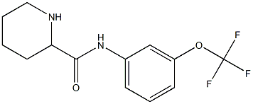 N-[3-(trifluoromethoxy)phenyl]piperidine-2-carboxamide 구조식 이미지