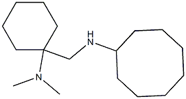 N-{[1-(dimethylamino)cyclohexyl]methyl}cyclooctanamine 구조식 이미지