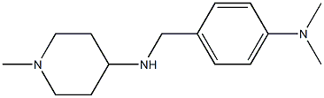 N-{[4-(dimethylamino)phenyl]methyl}-1-methylpiperidin-4-amine Structure