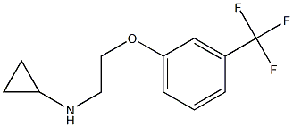 N-{2-[3-(trifluoromethyl)phenoxy]ethyl}cyclopropanamine Structure