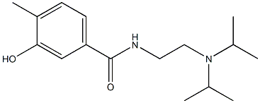 N-{2-[bis(propan-2-yl)amino]ethyl}-3-hydroxy-4-methylbenzamide Structure