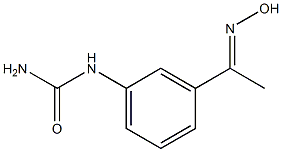 N-{3-[(1E)-N-hydroxyethanimidoyl]phenyl}urea 구조식 이미지