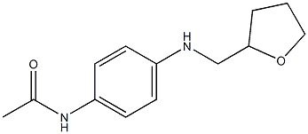 N-{4-[(oxolan-2-ylmethyl)amino]phenyl}acetamide 구조식 이미지