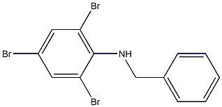 N-benzyl-2,4,6-tribromoaniline 구조식 이미지