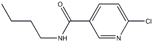 N-butyl-6-chloropyridine-3-carboxamide 구조식 이미지