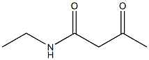 N-ethyl-3-oxobutanamide Structure