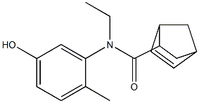 N-ethyl-N-(5-hydroxy-2-methylphenyl)bicyclo[2.2.1]hept-5-ene-2-carboxamide Structure