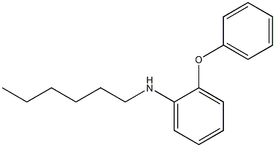 N-hexyl-2-phenoxyaniline 구조식 이미지