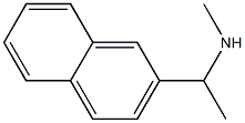 N-methyl-N-[1-(2-naphthyl)ethyl]amine 구조식 이미지