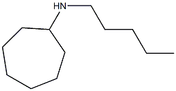 N-pentylcycloheptanamine Structure