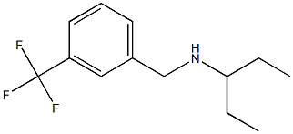 pentan-3-yl({[3-(trifluoromethyl)phenyl]methyl})amine 구조식 이미지