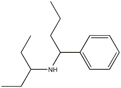 pentan-3-yl(1-phenylbutyl)amine 구조식 이미지