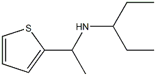 pentan-3-yl[1-(thiophen-2-yl)ethyl]amine Structure