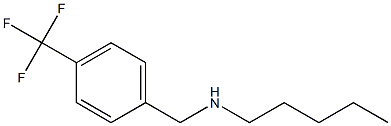 pentyl({[4-(trifluoromethyl)phenyl]methyl})amine 구조식 이미지