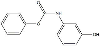 phenyl N-(3-hydroxyphenyl)carbamate 구조식 이미지