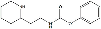 phenyl N-[2-(piperidin-2-yl)ethyl]carbamate 구조식 이미지