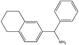 phenyl(5,6,7,8-tetrahydronaphthalen-2-yl)methanamine 구조식 이미지