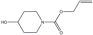 prop-2-en-1-yl 4-hydroxypiperidine-1-carboxylate 구조식 이미지