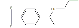 prop-2-en-1-yl({1-[4-(trifluoromethyl)phenyl]ethyl})amine 구조식 이미지