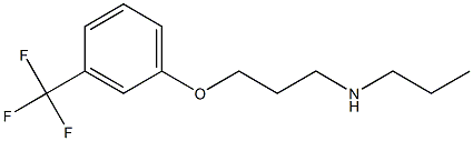 propyl({3-[3-(trifluoromethyl)phenoxy]propyl})amine Structure