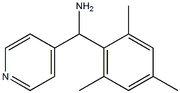 pyridin-4-yl(2,4,6-trimethylphenyl)methanamine 구조식 이미지