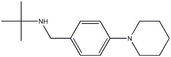 tert-butyl({[4-(piperidin-1-yl)phenyl]methyl})amine Structure