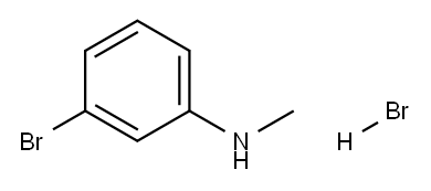 3-bromo-N-toluidine hydrobromide 구조식 이미지