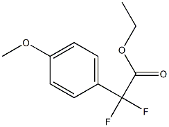 Ethyl Difluoro-(4-methoxyphenyl)acetate 구조식 이미지