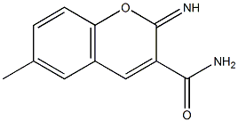 2-imino-6-methyl-2H-chromene-3-carboxamide 구조식 이미지