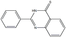 2-phenyl-4(3H)-quinazolinethione 구조식 이미지