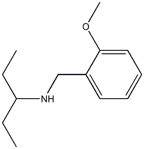 N-(2-methoxybenzyl)-3-pentanamine Structure