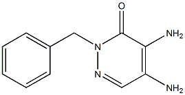 4,5-diamino-2-benzyl-3(2H)-pyridazinone 구조식 이미지