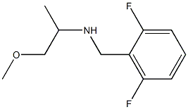 N-(2,6-difluorobenzyl)-1-methoxy-2-propanamine 구조식 이미지