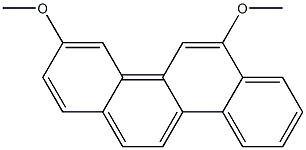 3,6-dimethoxychrysene Structure