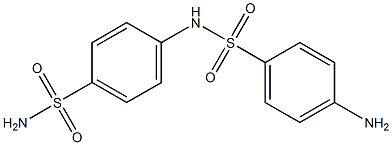 4-amino-N-[4-(aminosulfonyl)phenyl]benzenesulfonamide 구조식 이미지