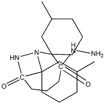 N'~1~,N'~5~-bis(3-methylcyclohexylidene)pentanedihydrazide 구조식 이미지