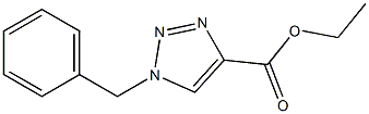 ethyl 1-benzyl-1H-1,2,3-triazole-4-carboxylate Structure