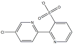 2-(5-chloropyridyl)pyridine-3-sulfonate Structure