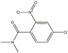 4-chloro-2-nitro-N,N-dimethylbenzamide Structure